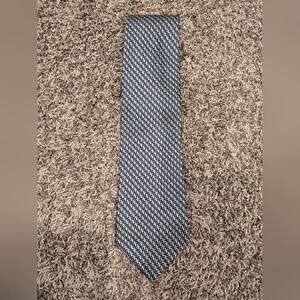 FRATELLI MODA 100% SILK HANDMADE ITALY MENS TIE GEOMETRIC